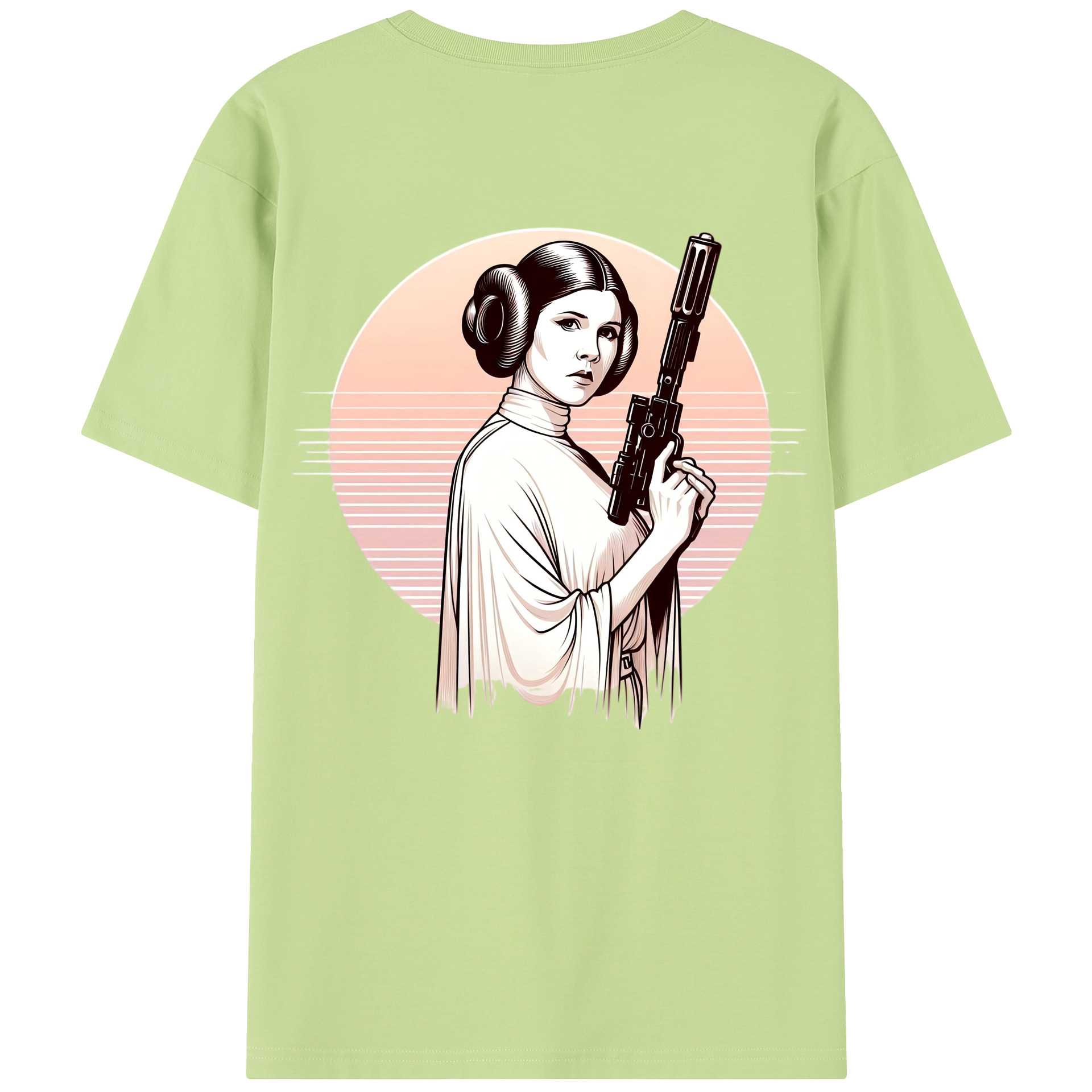 （画像用） スター・ウォーズ Star Wars 綿100％半袖Tシャツ（背面プリント）